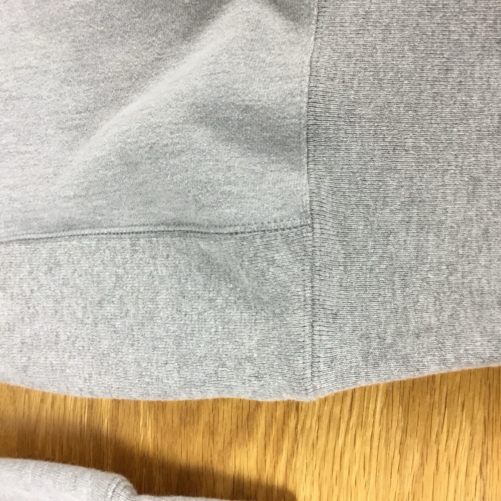 Champion Reverse Weave Sweatshirt Mens Small Gray Embroidered Script Logo GF70 - Picture 10 of 11